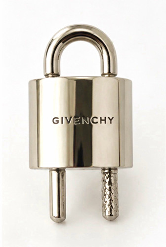 Givenchy silver lock ring - givenchy,